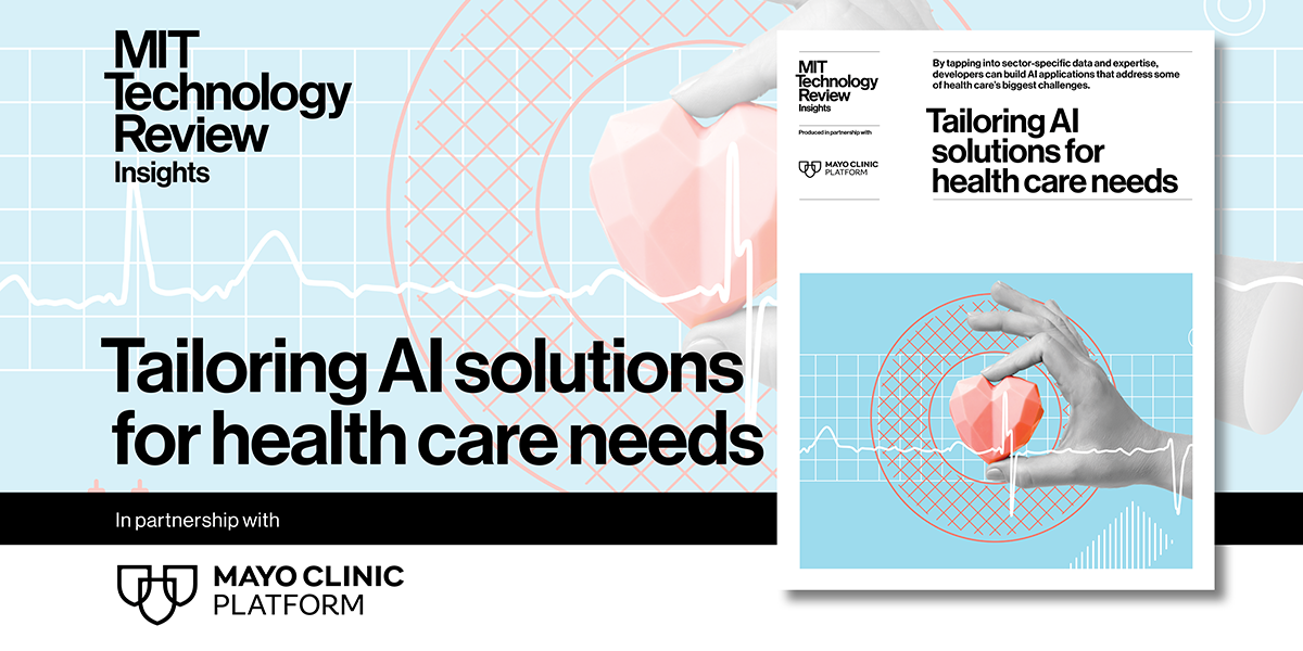 Tailoring AI solutions for health care needs