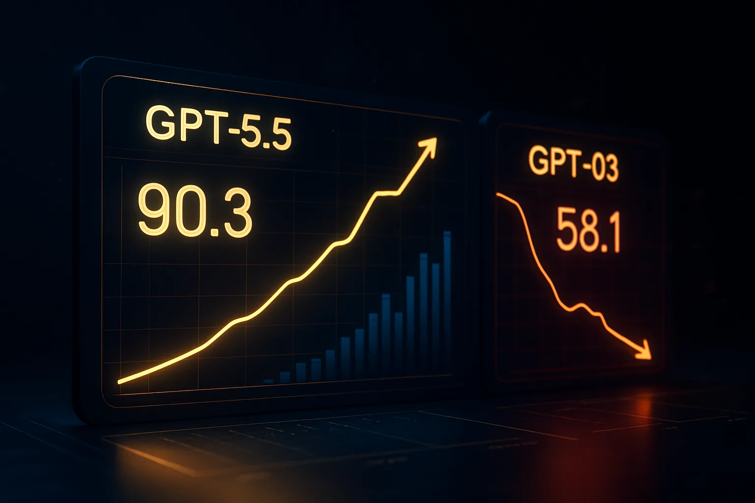 GPT-5.5 Rises 29.7 Points, GPT-o3 Plunges 36.4 Points: 2026 W21 Smoke Seven-Day Trend