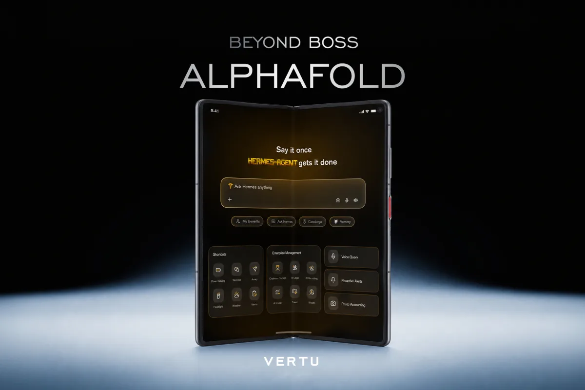 6880美元起！Vertu AI折叠机让CEO用AI管理公司