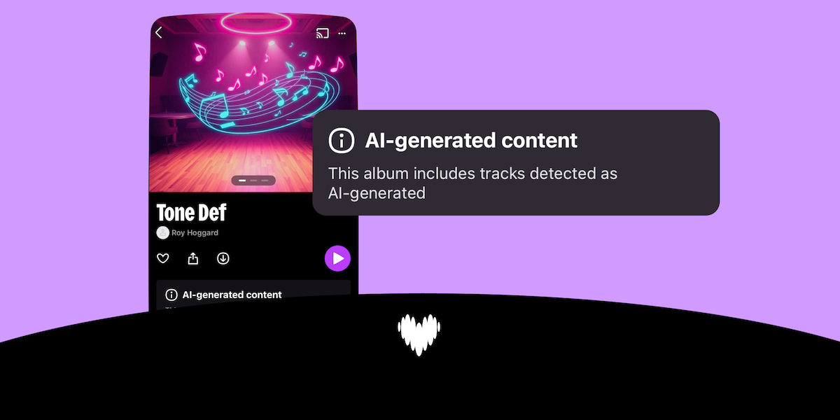 Deezer称超50%日上传歌曲为AI生成