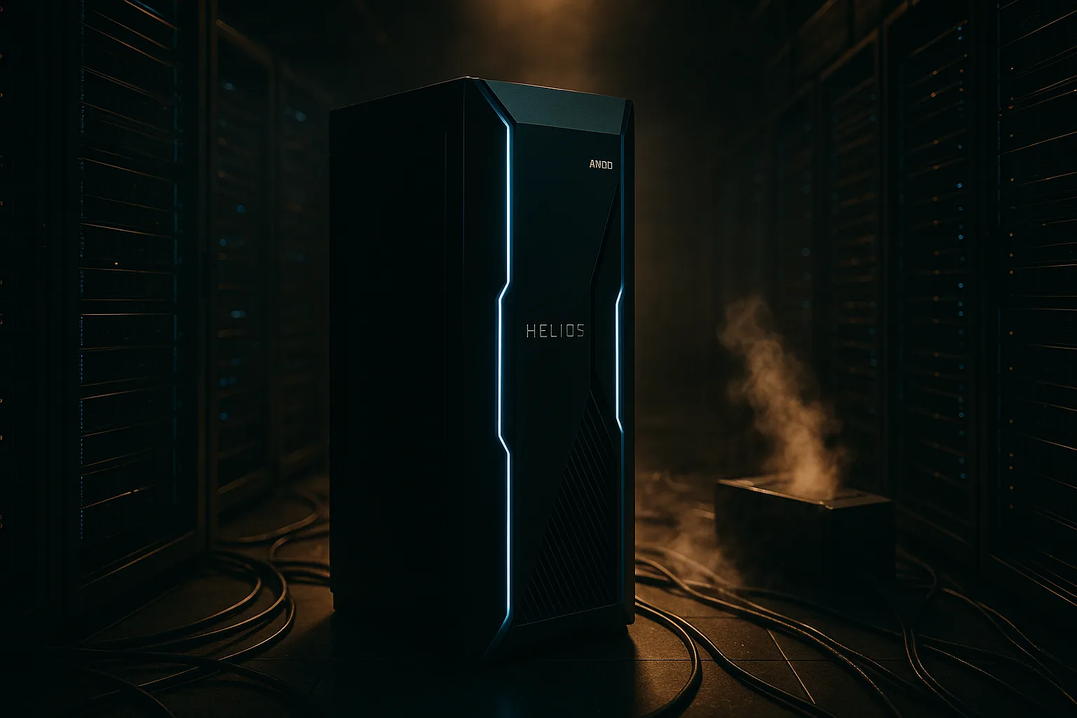 AMD Helios机架级系统供货Azure 成本500-550万美元挑战NVIDIA