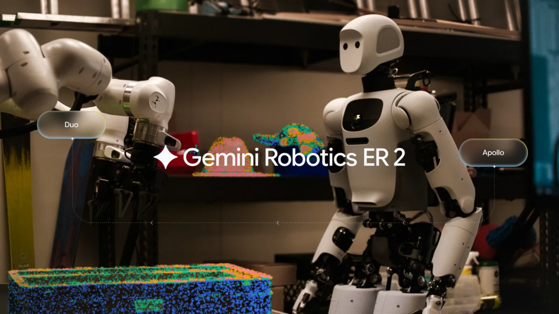 谷歌发布Gemini Robotics 2.0：灵巧性与安全性双提升