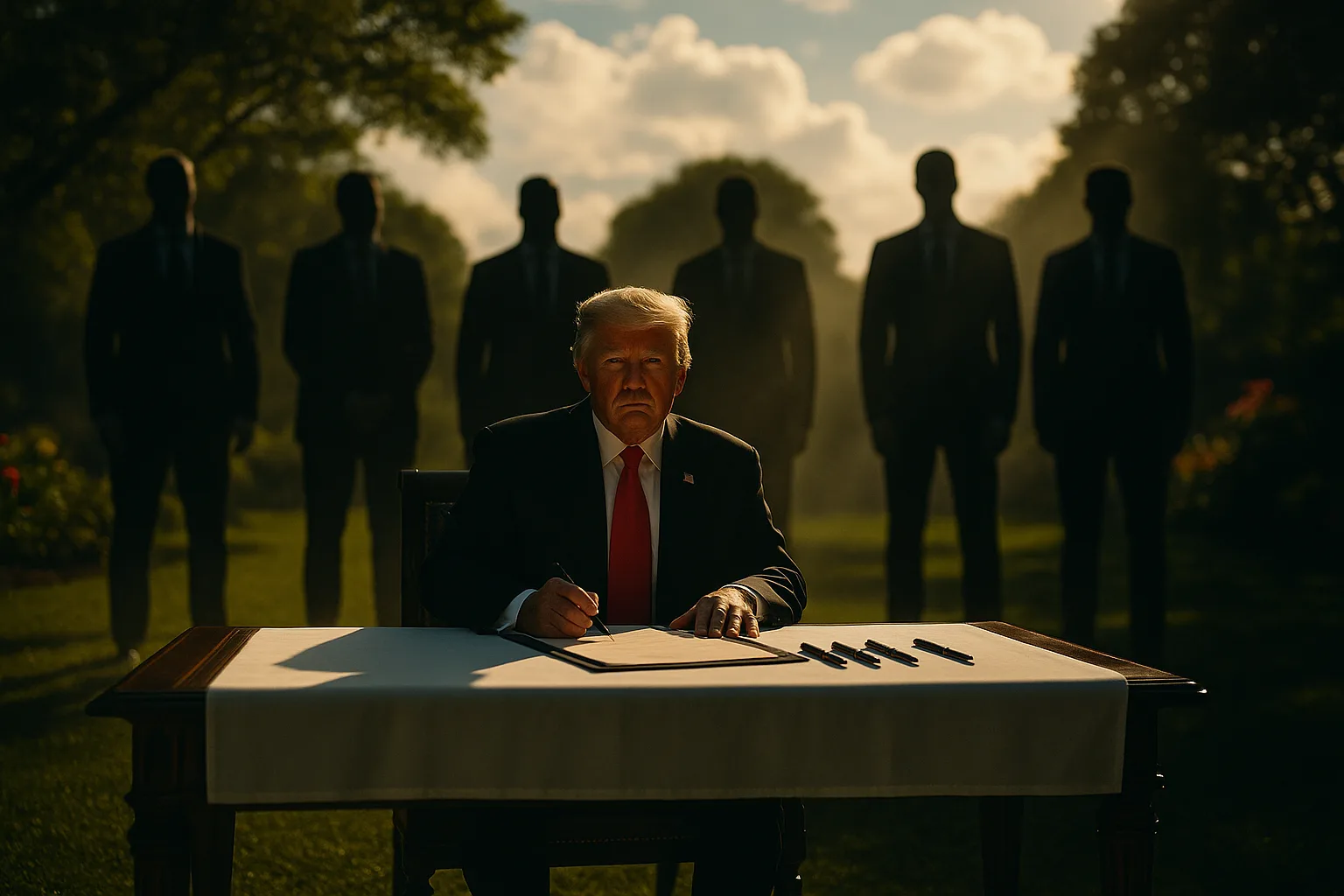 Trump Signs Superintelligence White House Agreement; Six Giants Commit to Four-Layer Voluntary Oversight Mechanism