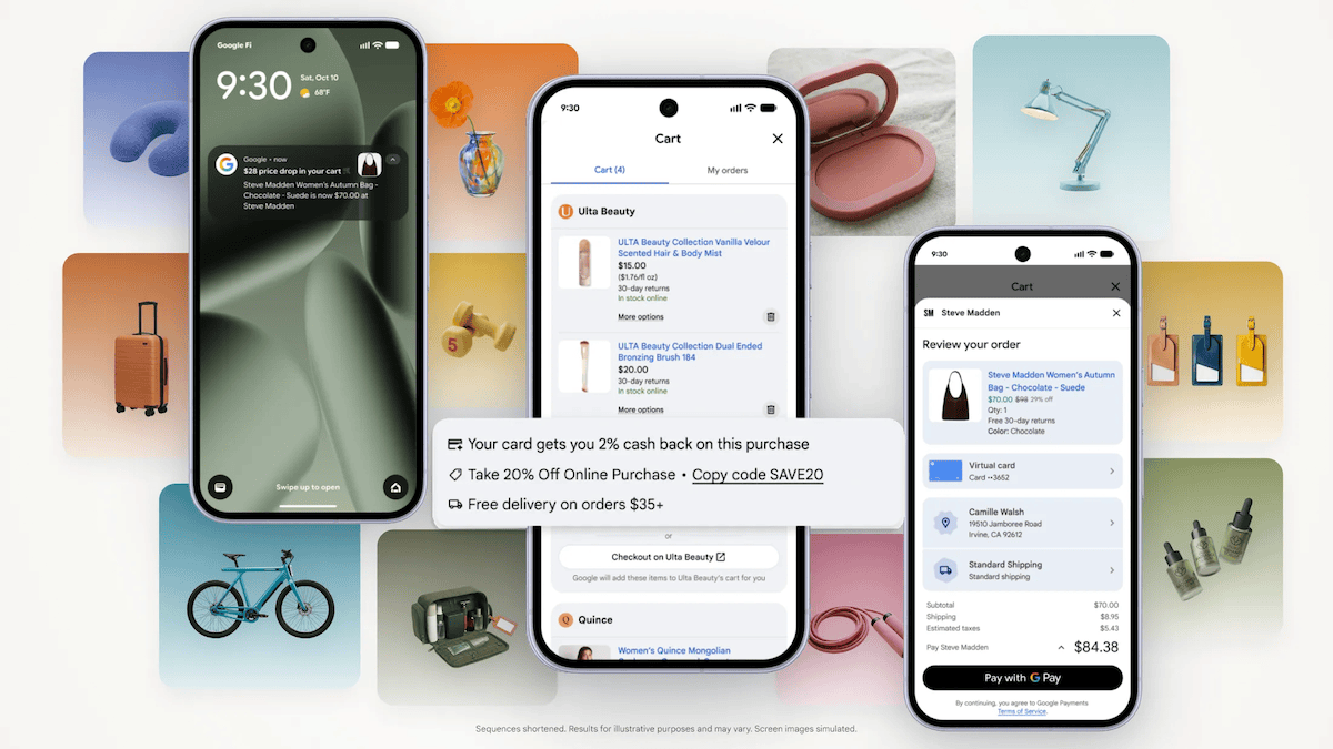 谷歌 Universal Cart 登陆美国：AI 购物战升级