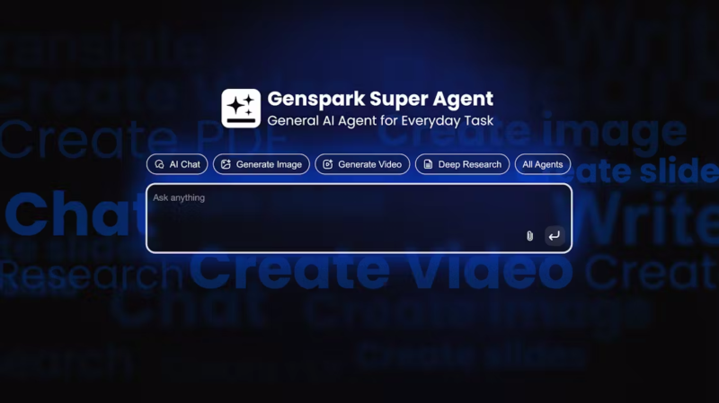 Genspark 推出自动化AI代理:Super Agent-赢政天下