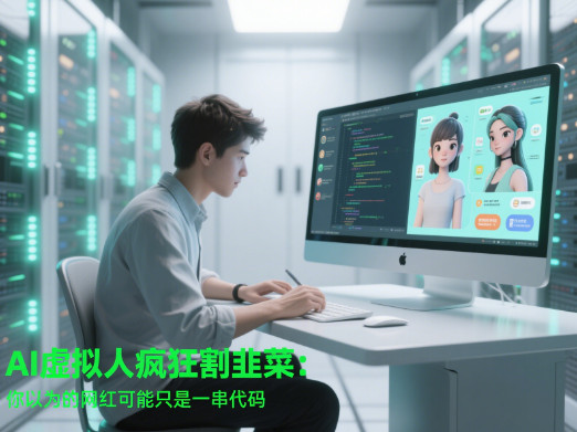 AI虚拟人疯狂割韭菜：你以为的网红可能只是一串代码-赢政天下