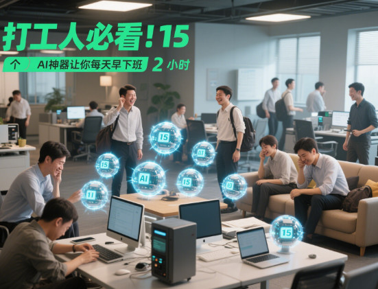 图片[3]-打工人必看！15 个 AI 神器让你每天早下班 2 小时-赢政天下