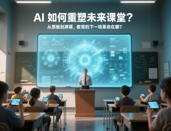 AI 如何重塑未来课堂？从黑板到屏幕，教育的下一场革命在哪？-赢政天下