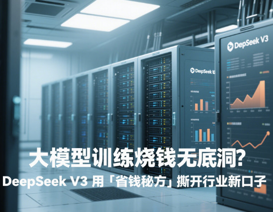 大模型训练烧钱无底洞？DeepSeek V3 用「省钱秘方」撕开行业新口子-赢政天下