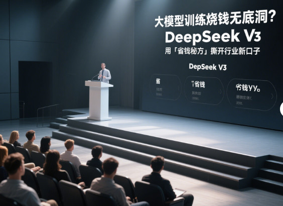 图片[2]-大模型训练烧钱无底洞？DeepSeek V3 用「省钱秘方」撕开行业新口子-赢政天下