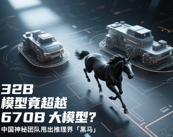 32B 模型竟超越 670B 大模型？中国神秘团队甩出推理界「黑马」-赢政天下
