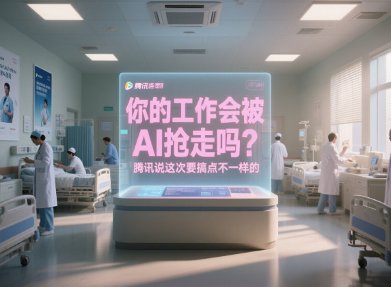 你的工作会被AI抢走吗？腾讯说这次要搞点不一样的-赢政天下