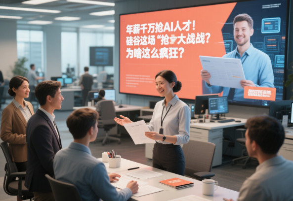 年薪千万抢AI人才！硅谷这场“抢人大战” 为啥这么疯狂？-赢政天下