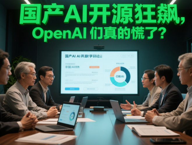 国产AI开源狂飙，OpenAI 们真的慌了？-AI资讯论坛-人工智能-赢政天下