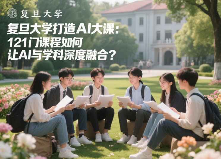 复旦大学打造AI大课：121门课程如何让AI与学科深度融合？-赢政天下
