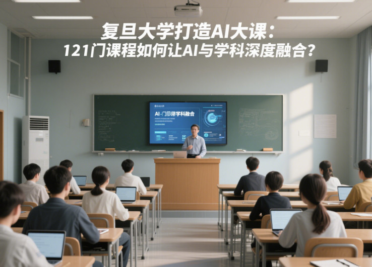 图片[2]-复旦大学打造AI大课：121门课程如何让AI与学科深度融合？-赢政天下