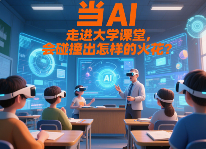 当AI走进大学课堂，会碰撞出怎样的火花？-AI资讯论坛-人工智能-赢政天下