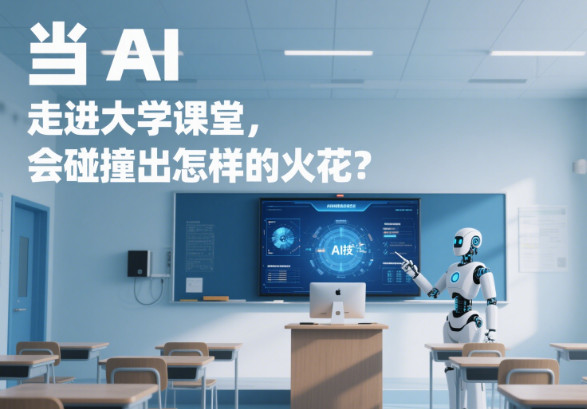 当AI走进大学课堂，会碰撞出怎样的火花？-赢政天下