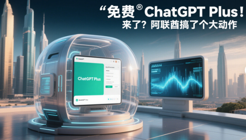 免费 ChatGPT Plus 来了?阿联酋搞了个大动作-赢政天下