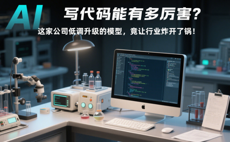 AI写代码能有多厉害？这家公司低调升级的模型，竟让行业炸开了锅！-赢政天下
