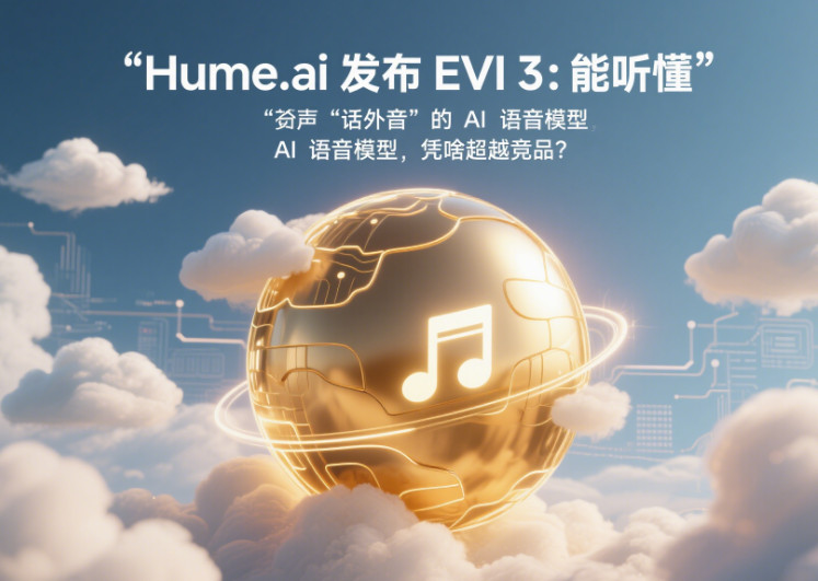 图片[2]-Hume.ai 发布 EVI 3：能听懂 “话外音” 的 AI 语音模型，凭啥超越竞品？-赢政天下