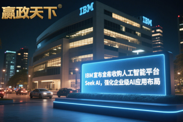IBM宣布收购人工智能平台Seek AI，强化企业级AI应用布局-赢政天下