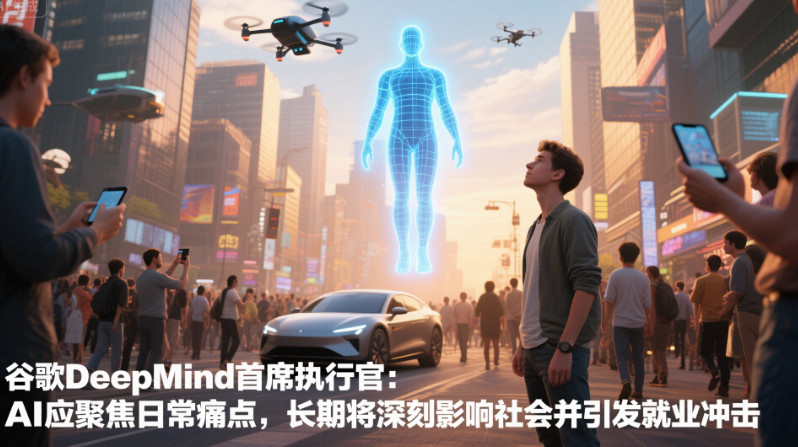图片[2]-谷歌DeepMind首席执行官：AI应聚焦日常痛点，长期将深刻影响社会并引发就业冲击-赢政天下